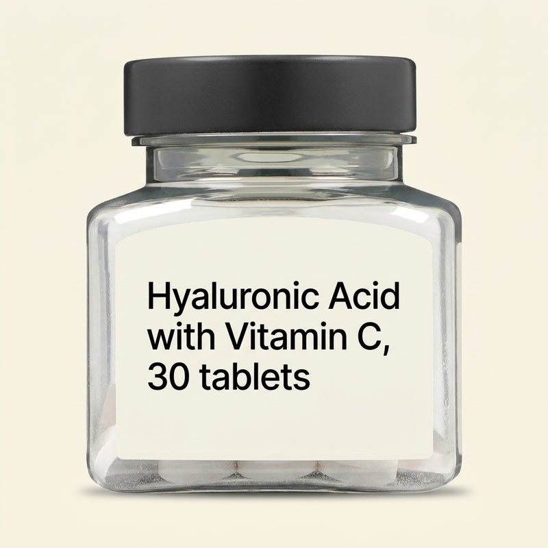 Holland & Barrett hyaluronic acid tablets high strength 50mg 30 tablets, imported from the UK