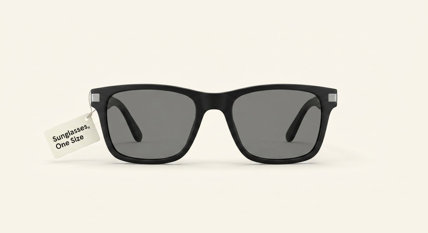Prada black rectangular sunglasses with polyamide lenses (British brand)
