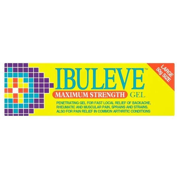 Ibuleve Maximum Strength Gel 50g GOODS Superdrug   