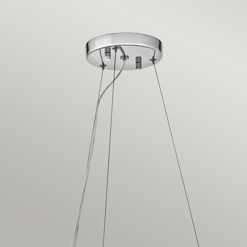 Kichler Crystal Skye 6 light chandelier 43cm, imported from the UK