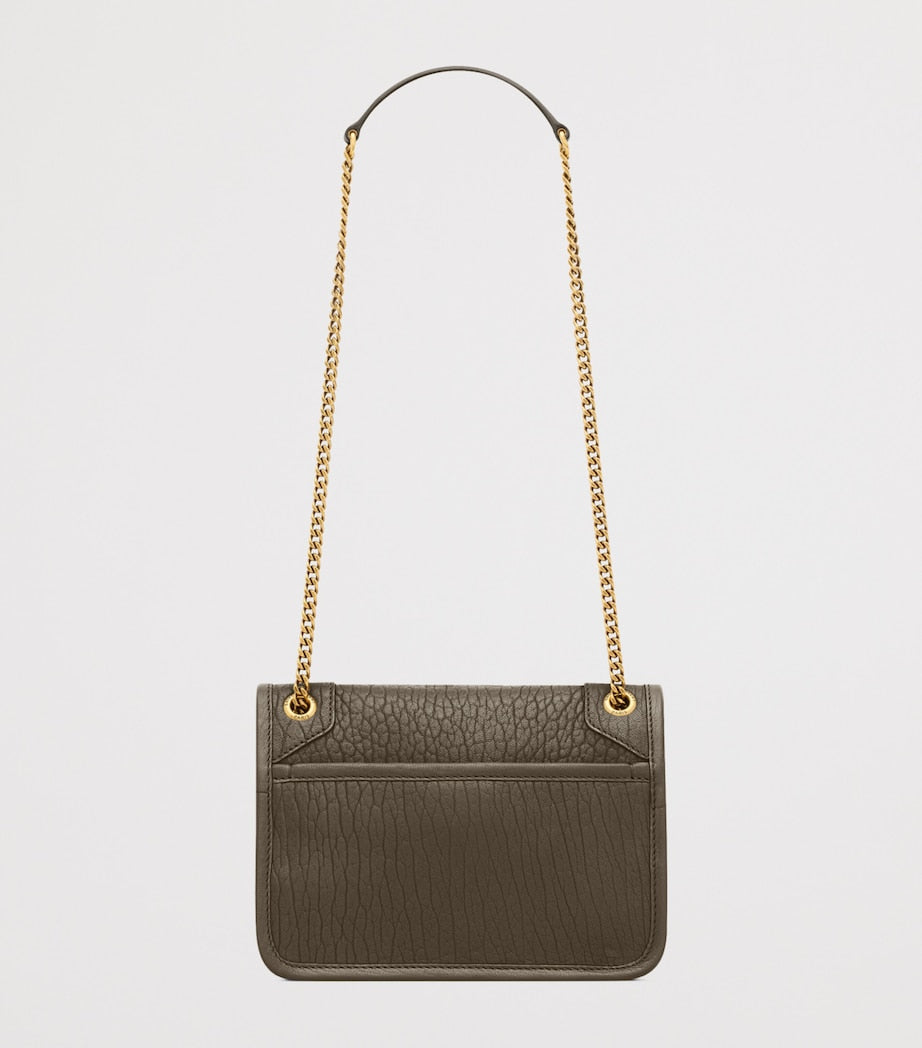 Saint Laurent Mini Niki shoulder bag leather, imported from the UK