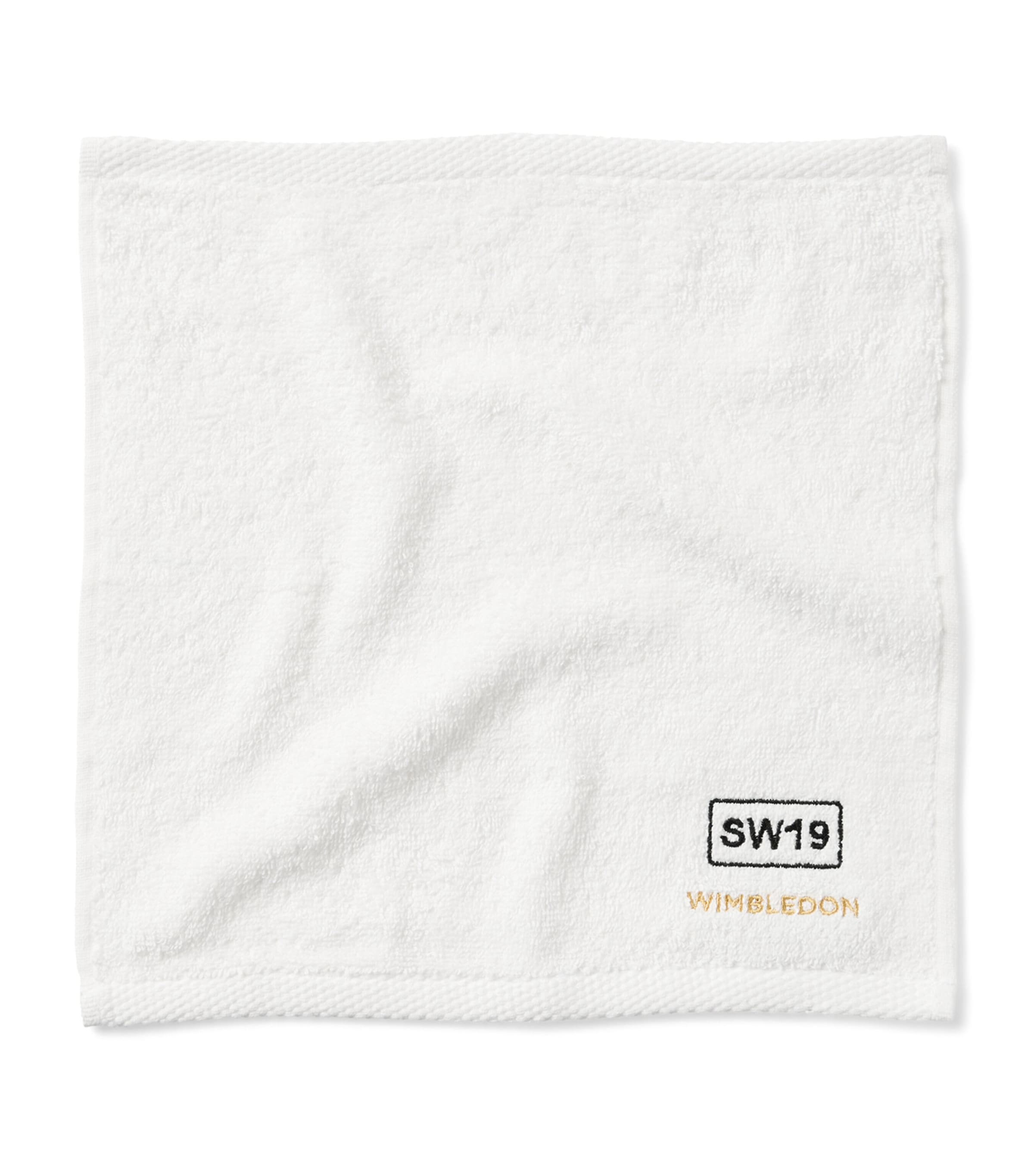 Christy Wimbledon face cloths pack of 5 cotton 600gsm - British product