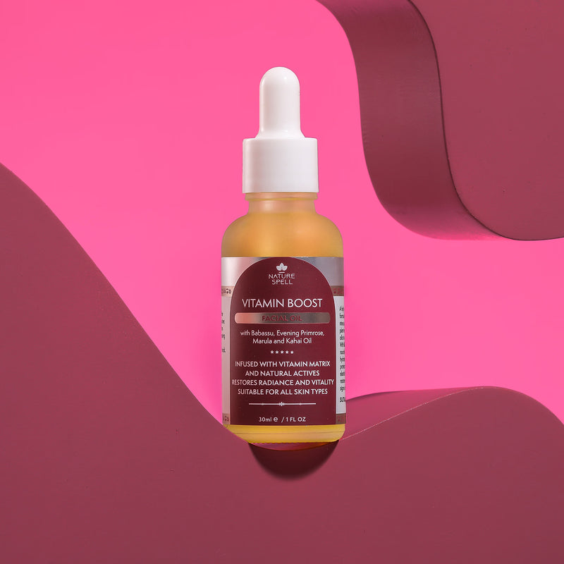 Nature Spell Vitamin Boost facial oil 30ml - British product