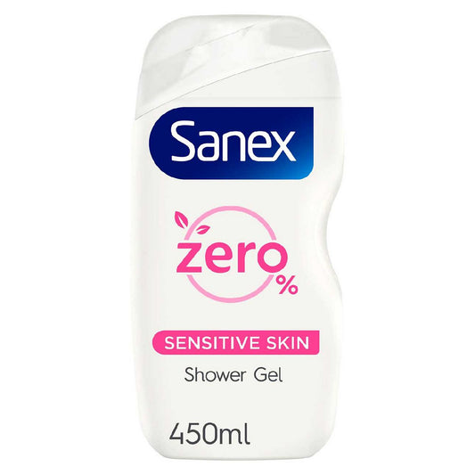 Sanex Zero% Gentle Moisture Shower Gel for Sensitive Skin 450ml GOODS Boots   