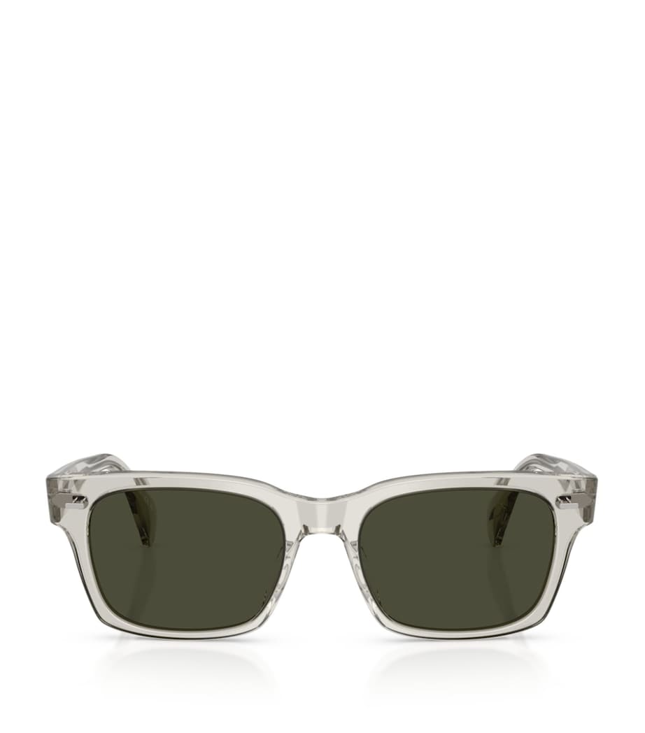 Oliver Peoples Ryce rechteckige Sonnenbrille, UK-Version