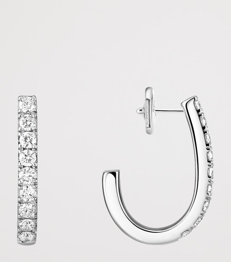 Messika Gatsby white gold diamond earrings 0.25ct - British product