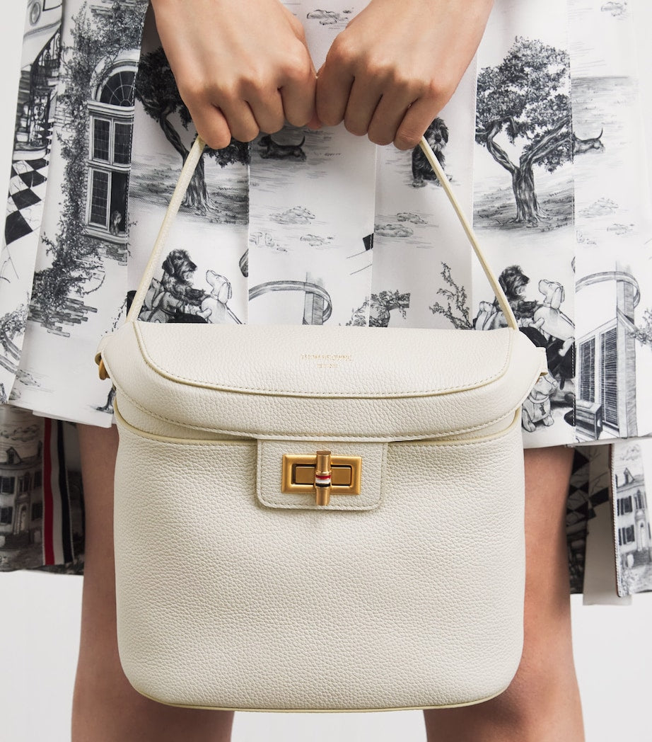 Thom Browne pebble leather box bag H18cm - British product