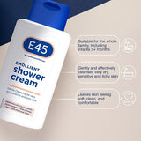 E45 Emollient Shower Cream 200ml GOODS Superdrug   