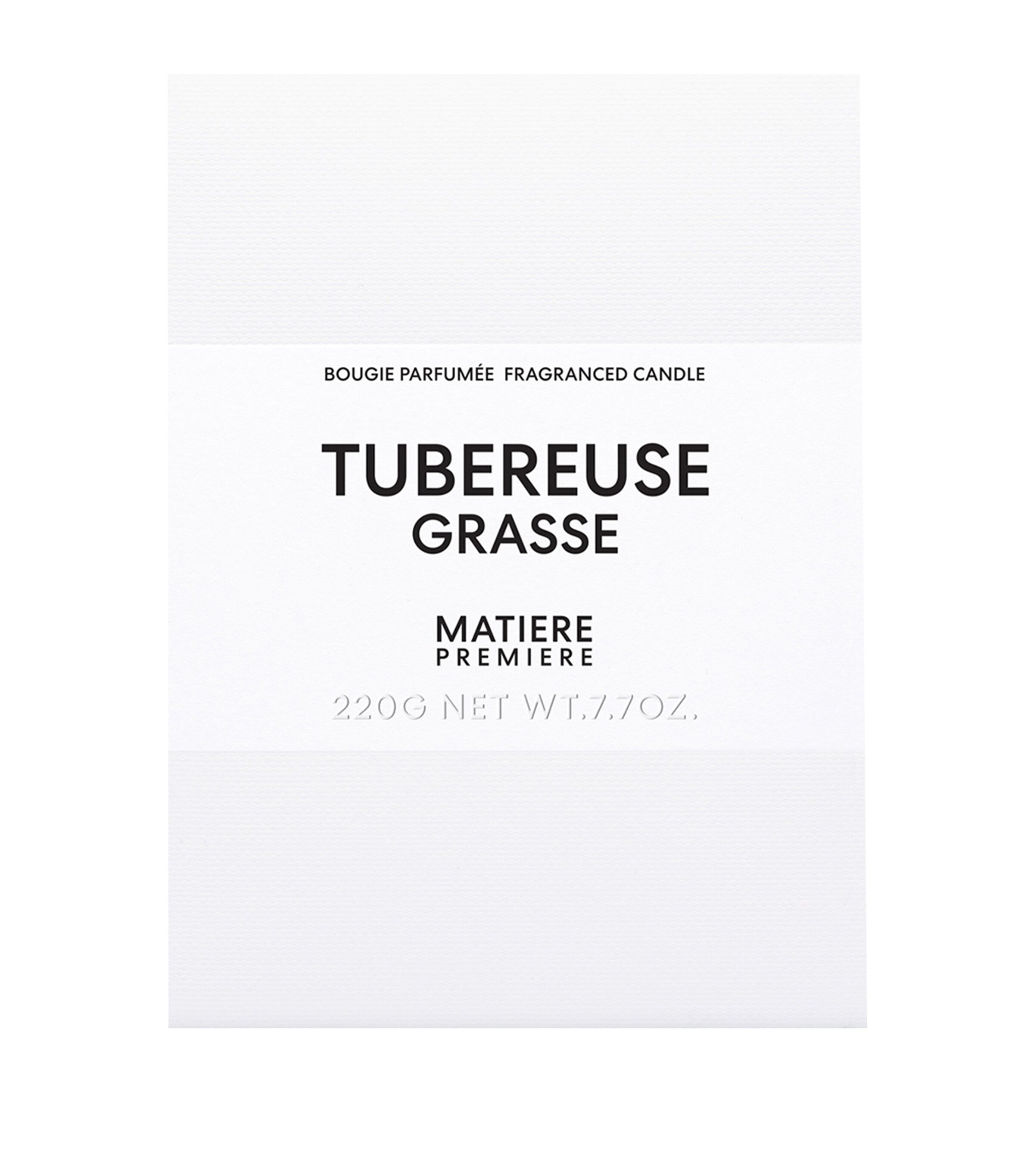 Matiere Premiere Tubereuse Grasse scented candle 220g, imported from the UK