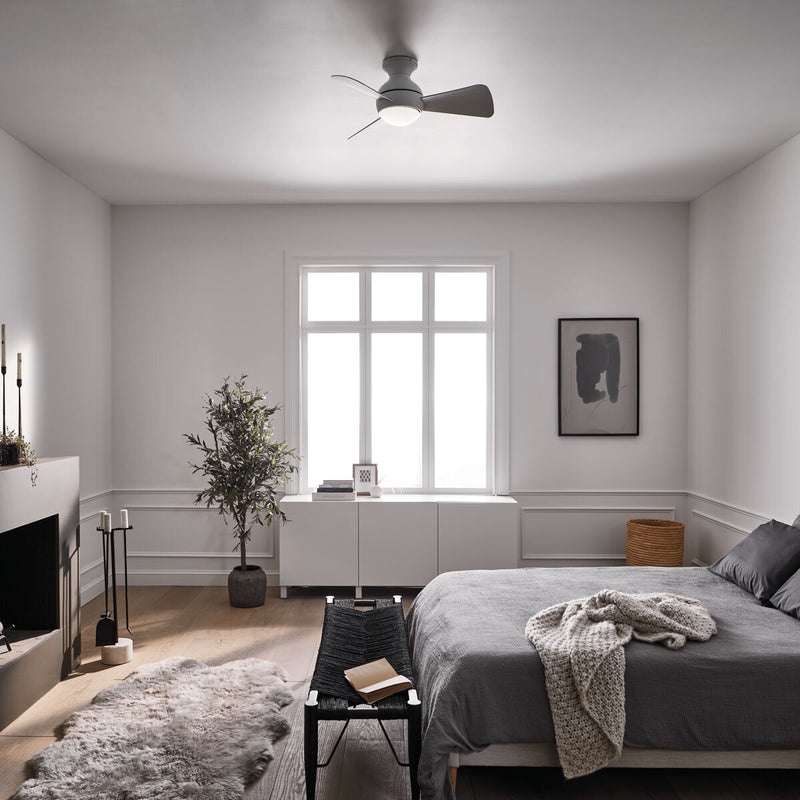 Kichler Sola ceiling fan 86cm, imported from the UK