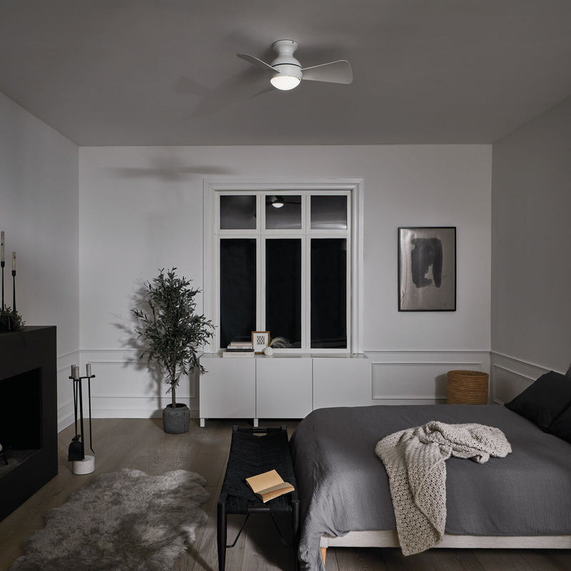 Kichler Sola ceiling fan 86cm, imported from the UK