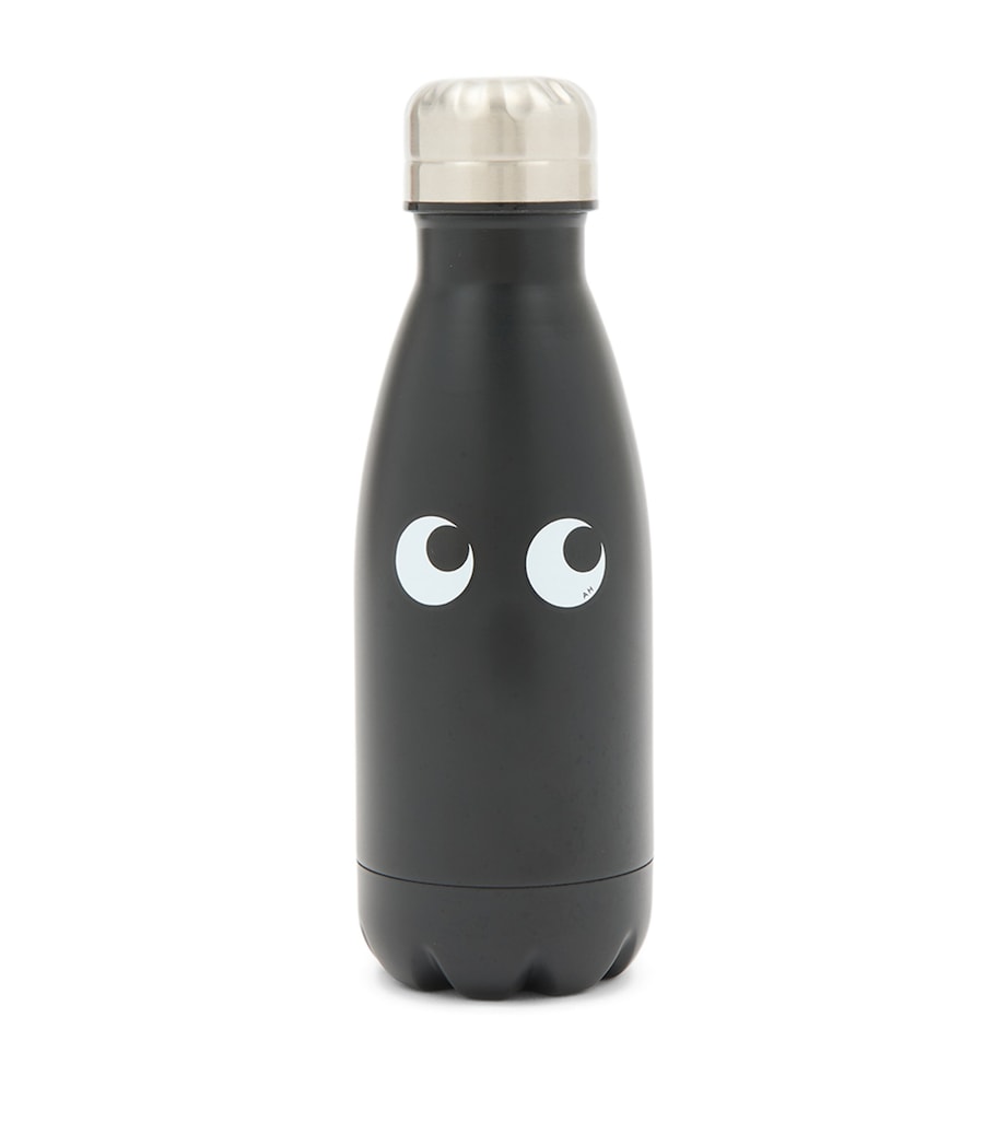 Anya Hindmarch small stainless steel water bottle with Eyes motif - British product