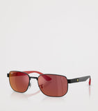 Ray-Ban Scuderia Ferrari Square metal sunglasses, UK version