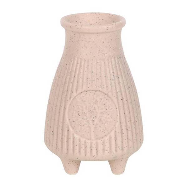 Etwas Anders Greige Gerippter Räucherstäbchenhalter 11cm (britische Marke)