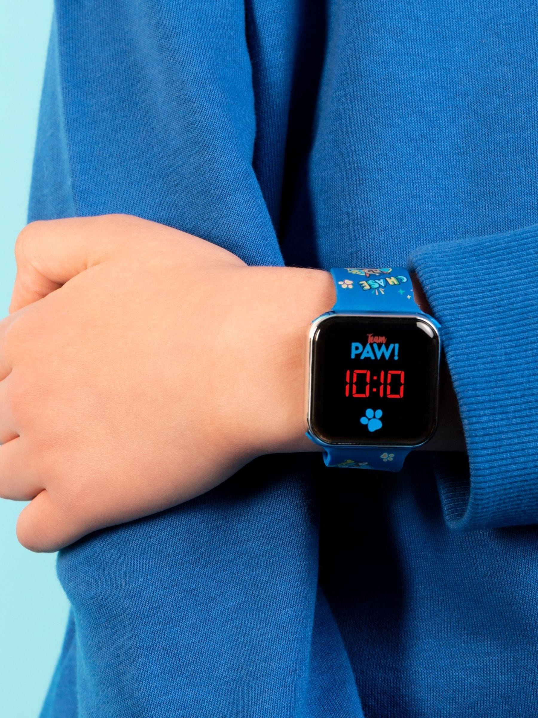 Peers Hardy Paw Patrol LED watch, imported from the UK