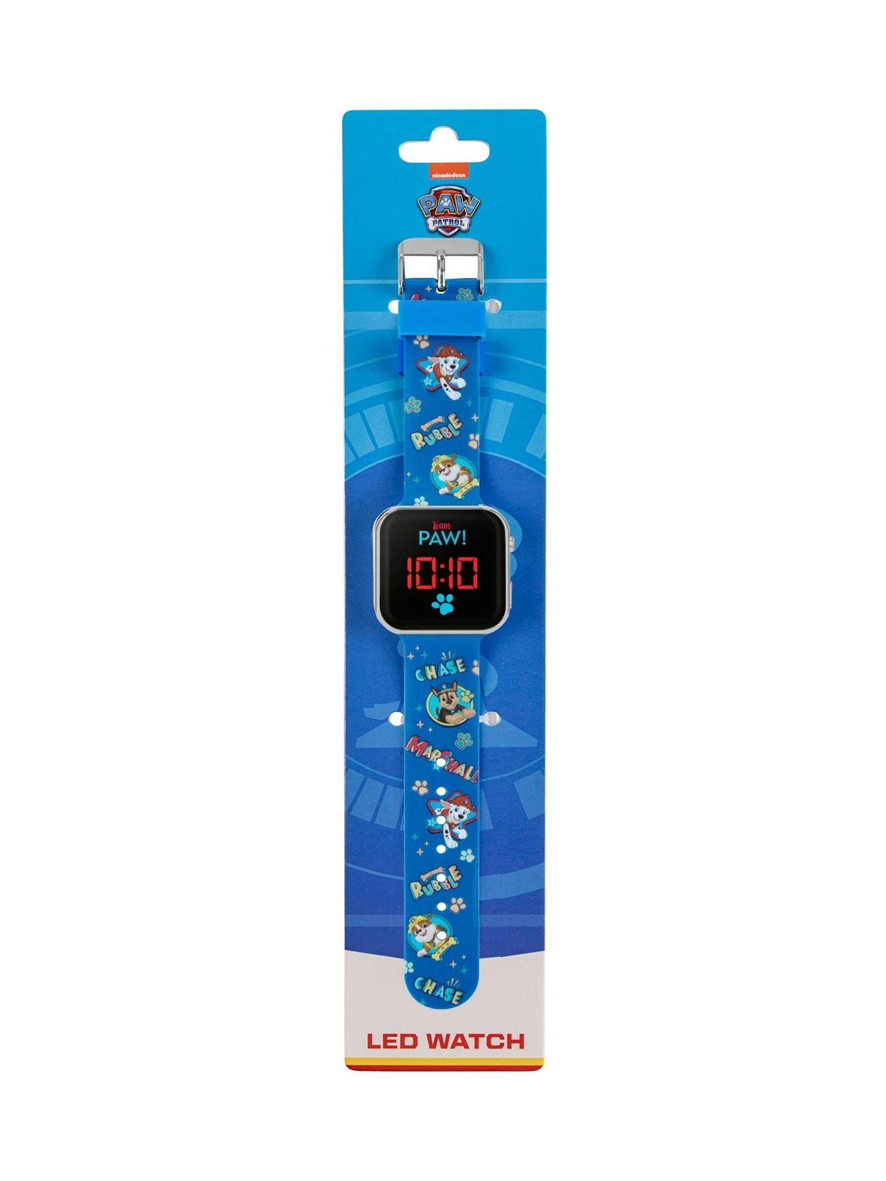 Peers Hardy Paw Patrol LED watch, imported from the UK