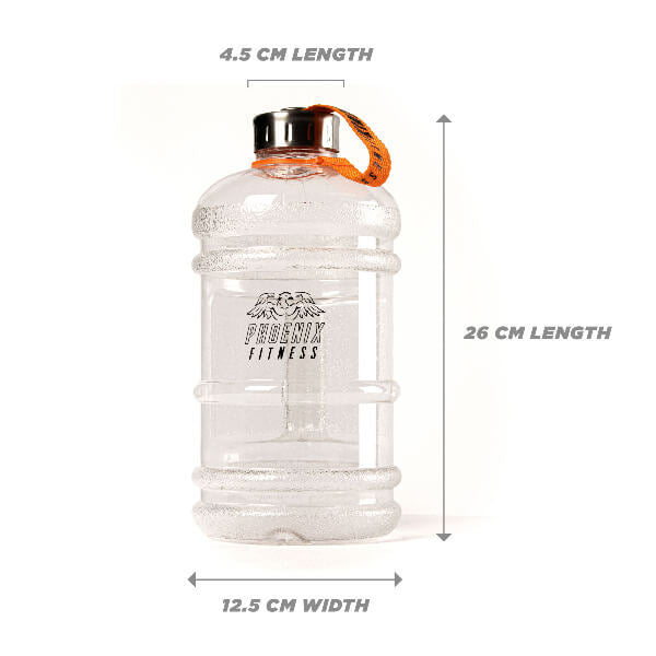 Phoenix Fitness Drinks water bottle orange 2L - British product
