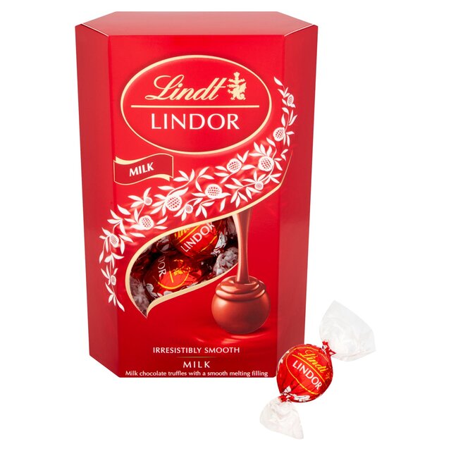 Lindt Lindor Milk Chocolate Truffles   200g