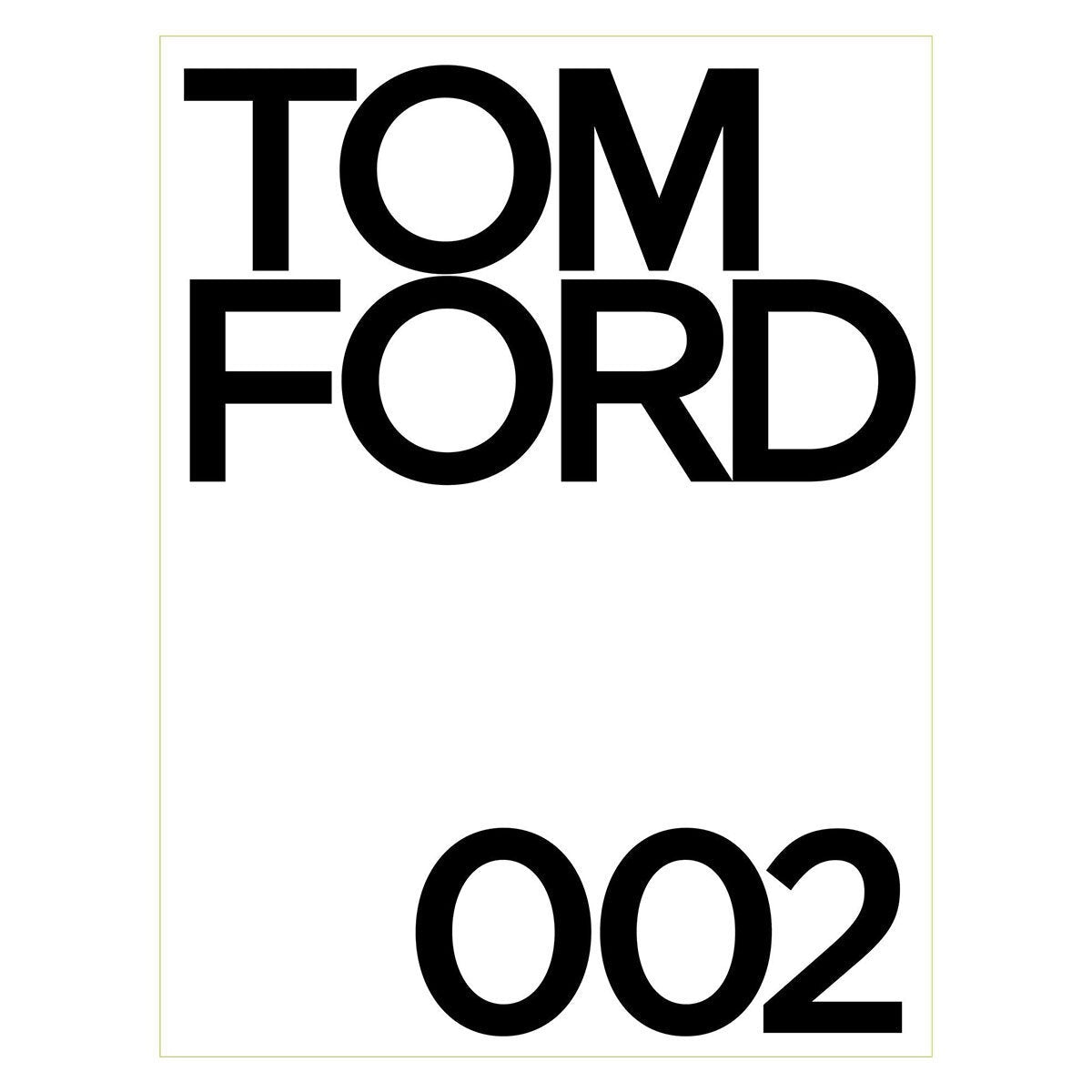 Tom Ford 002 hardback book - British product