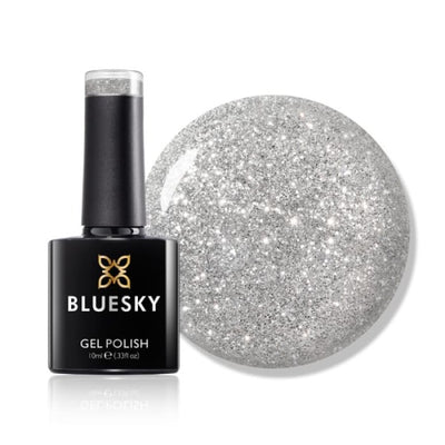 Superdrug Bluesky Gel Polish Silver Bells Nail Polish- Buy online at McGrocer