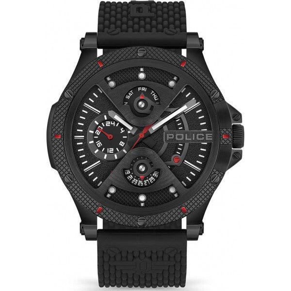 Police Surigao watch and strap gift set, imported from the UK
