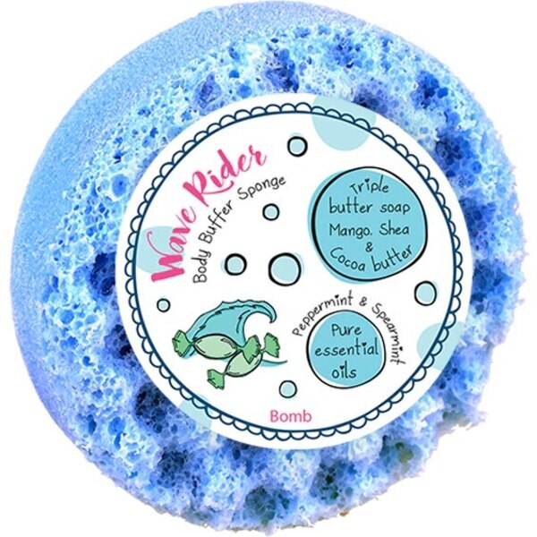 Bomb Cosmetics Body Buffer Soap Sponge - British product