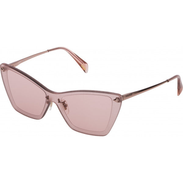Police pink SPL936 sunglasses, imported from the UK