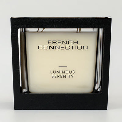 Superdrug French Connection Wooden Collection Luminous Serenity Candle 495g- Buy online at McGrocer