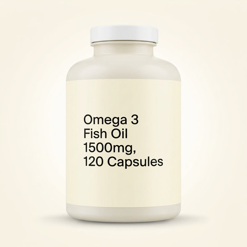 Holland & Barrett Omega 3 Fish Oil 1500mg 60 Capsules