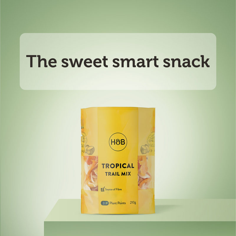 Holland & Barrett Tropical Trail Mix 210g, UK version