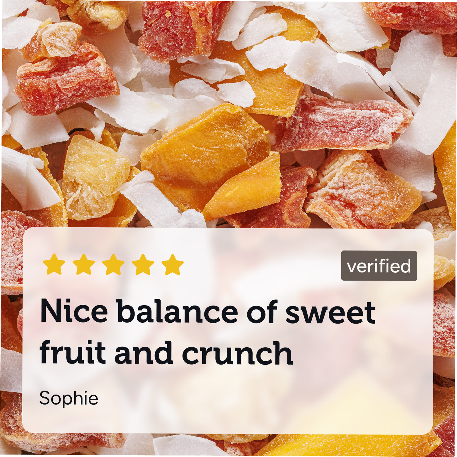 Holland & Barrett Tropical Trail Mix 210g, UK version