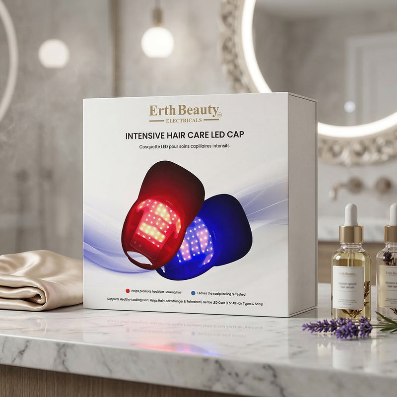 Erth Skin London LED hair cap, imported from the UK