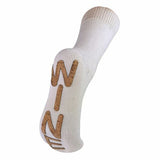 Sock Snob Ladies Fleece Lined Wine Slipper Socks 4-7 UK GOODS Superdrug White Wine  