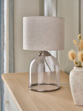 Gloucester black table lamp, imported from the UK