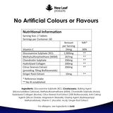 New Leaf glucosamine 7-in-1 complex 180 tablets, imported from the UK
