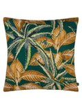 Wylder Green Emerald Jahi Tropical Cushion 43cm, UK version