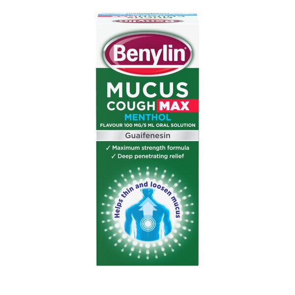 Benylin Mucus Cough Max Menthol Syrup 150ml GOODS Superdrug   