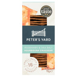 Peter's Yard Rosemary & Sea Salt Sourdough Crackers 90g GOODS Sainsburys   