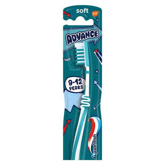 Aquafresh Advance 9-12 Years Soft Bristles Toothbrush GOODS Boots   