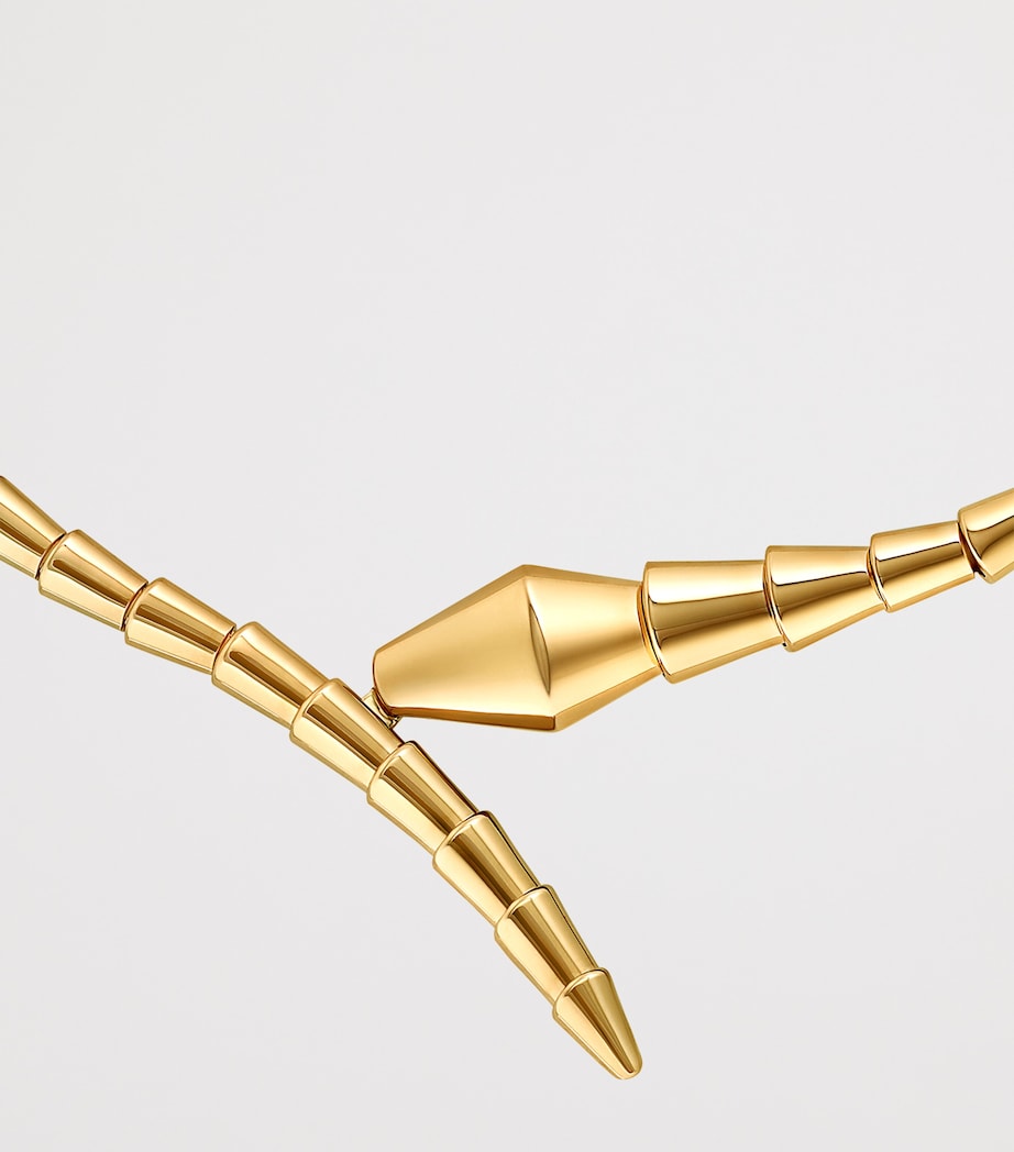 Bvlgari Serpenti Viper necklace 18kt yellow gold, imported from the UK