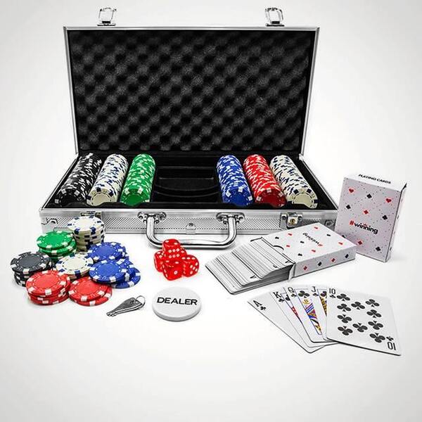 #Winning 300 Piece Poker Set Including Chips