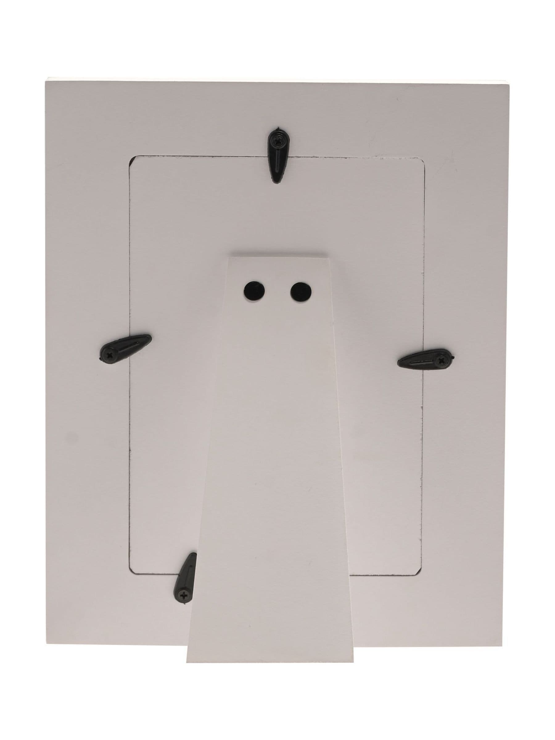 Widdop white photo frame with leaves 8x10 - British product