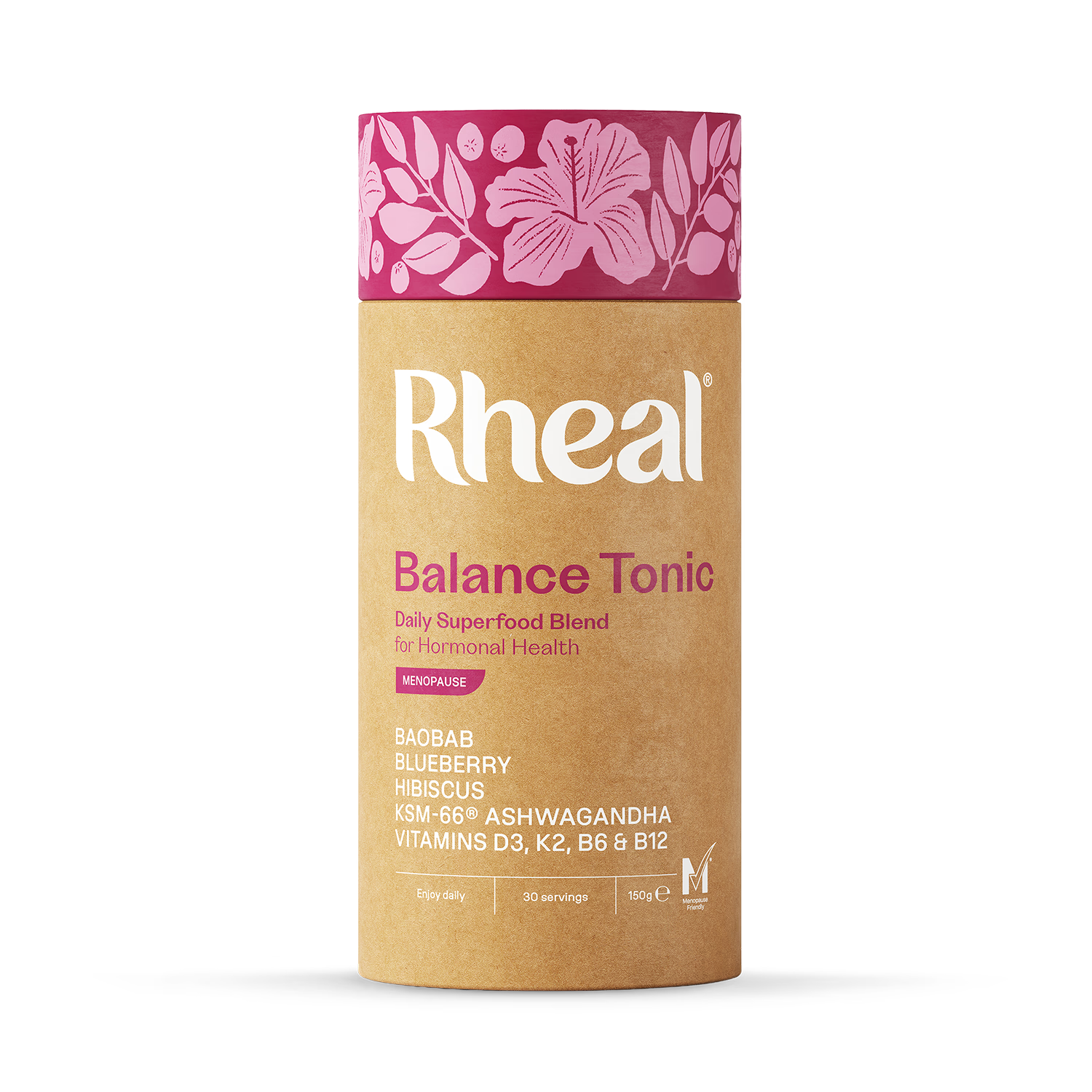 Rheal Balance Tonic Menopause powder 150g, imported from the UK
