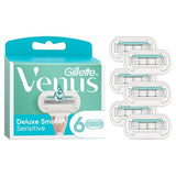 Venus Deluxe Smooth Sensitive Blades 6 Pack GOODS Superdrug   