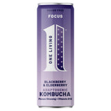 One Living Focus Blackberry & Elderberry Adaptogenic Kombucha 250ml GOODS Sainsburys   