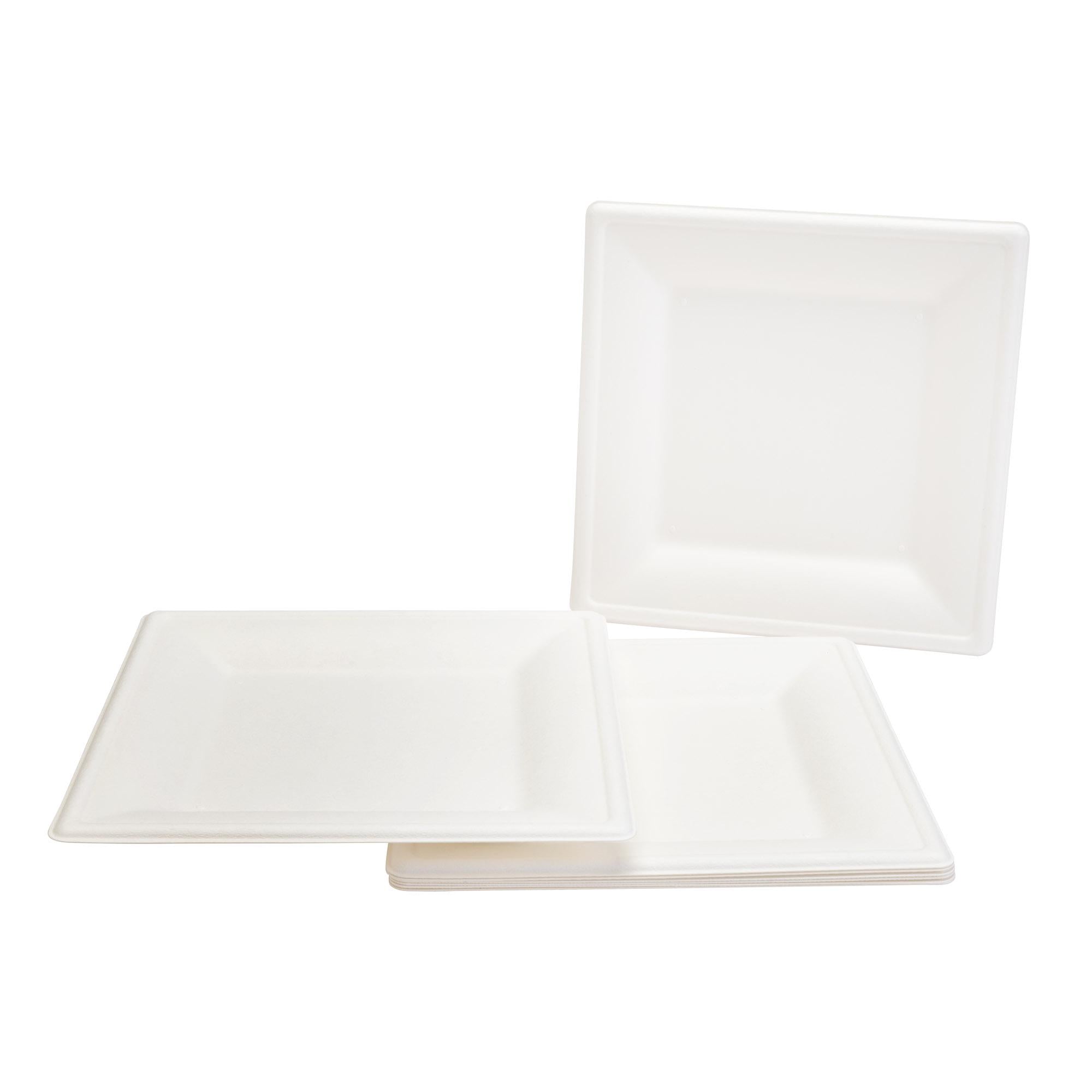 Sainsbury's Bagasse Square Side Plates 20cm GOODS Sainsburys   