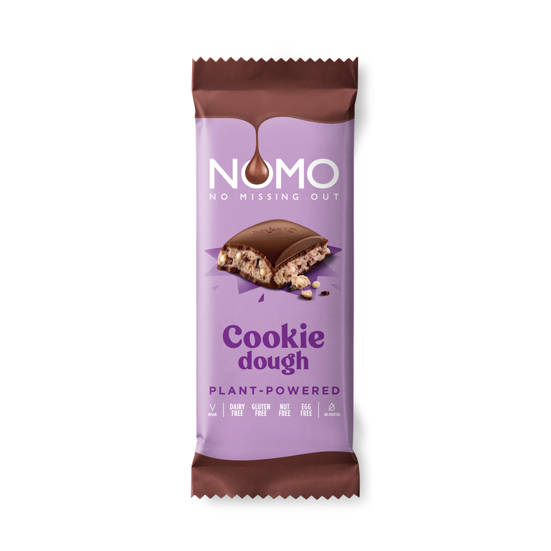 NOMO cookie dough chocolate bar 127g - British product