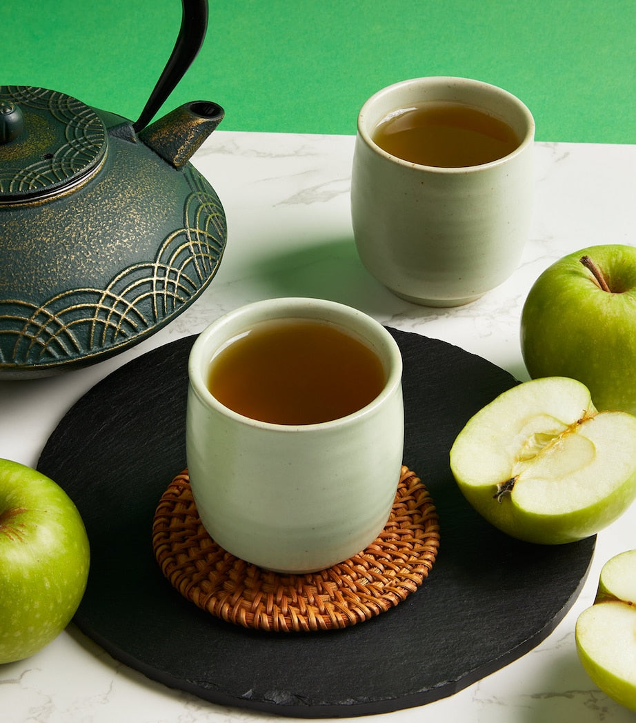 Harrods Green Apple Flavoured Green Tea 20 silken tea bags, UK version