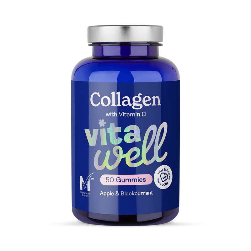 Vitawell collagen gummies 50s, UK version