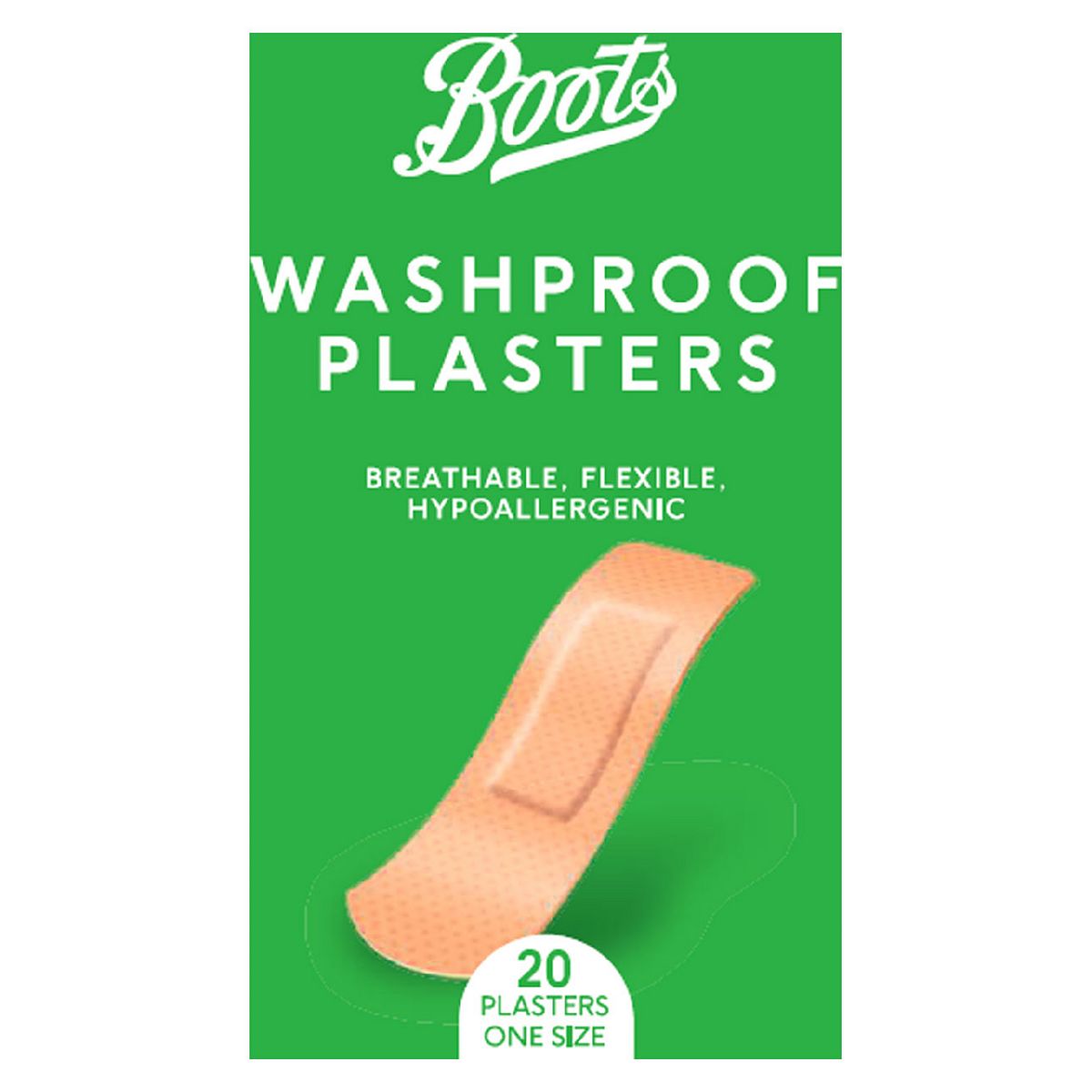 Boots Washproof Plasters - 20 Pack GOODS Boots   